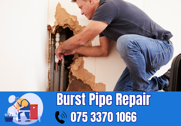 burst pipe repair Higham
